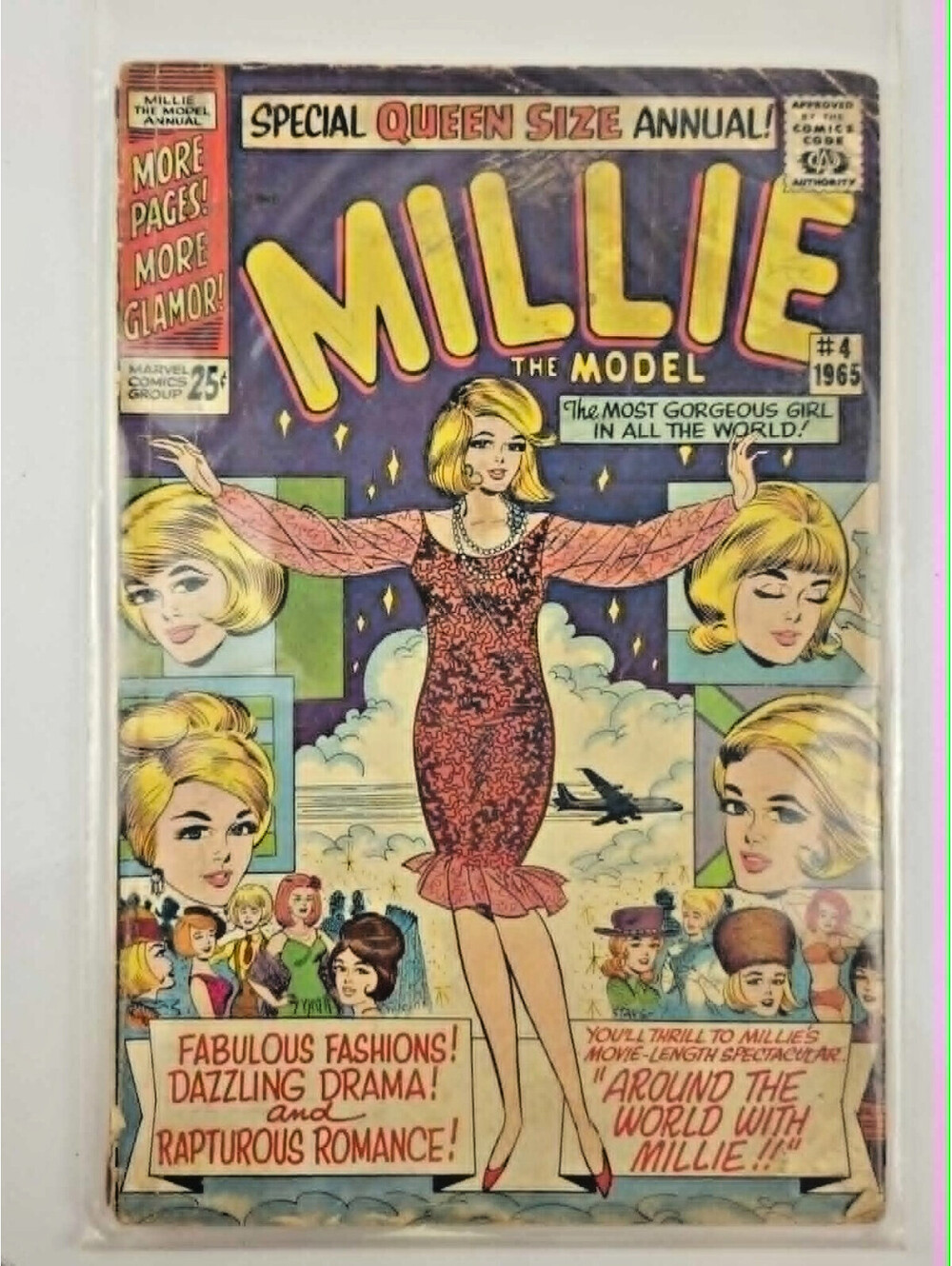Millie the Model Annual #4 1965 Marvel Silver Age Comic VG Queen Size